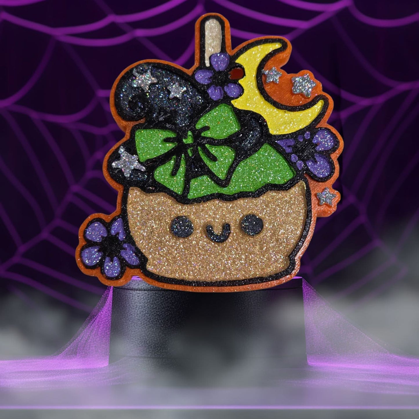 Witch Candy Apple Freshie Silicone Mold