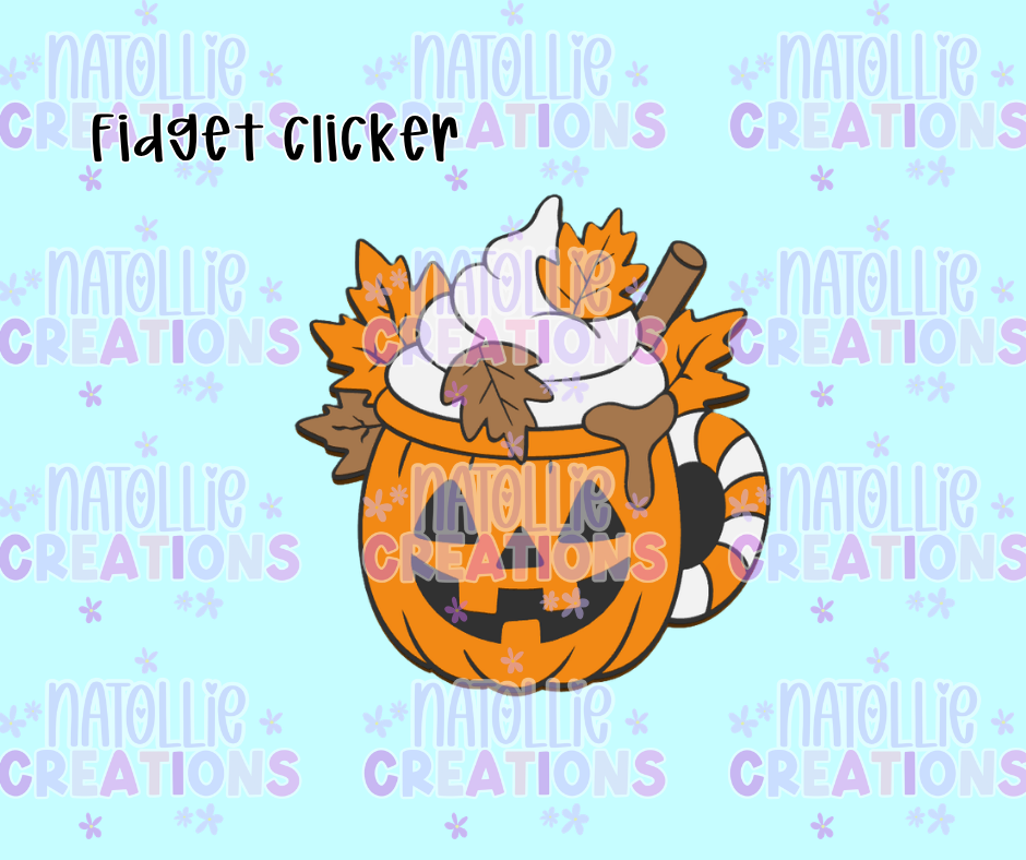 Pumpkin Latte Clicker Fidget