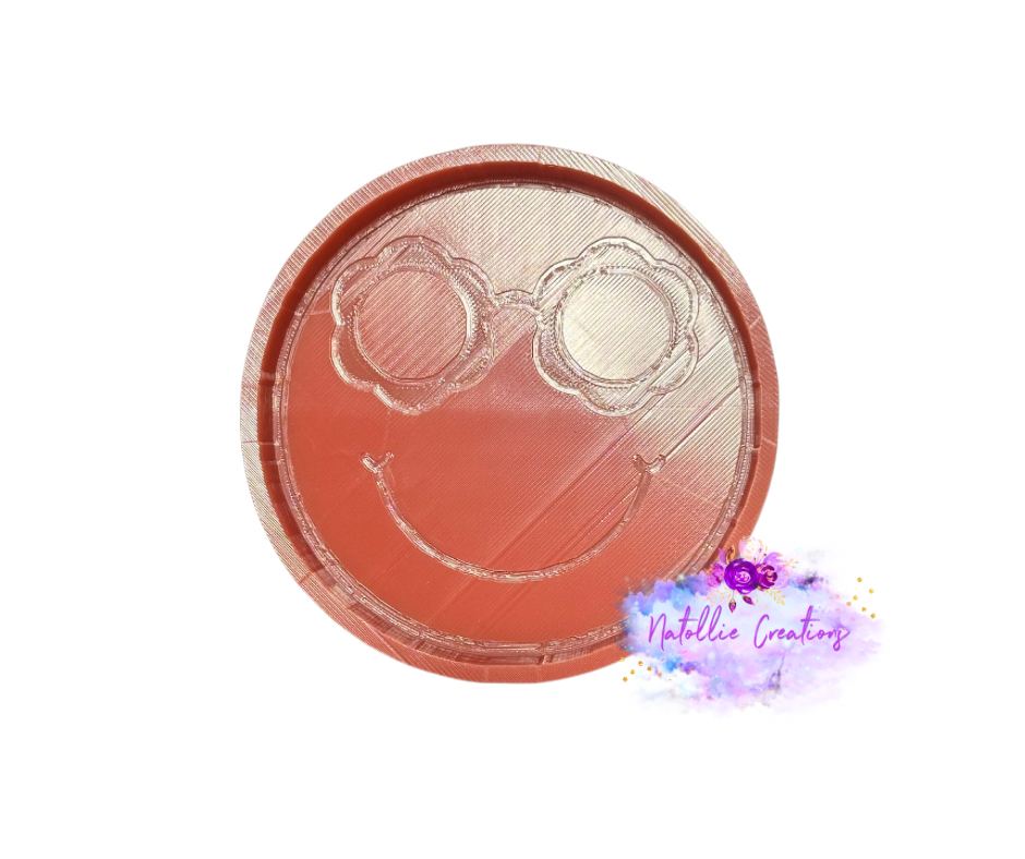 Groovy Smiley Freshie Silicone Mold