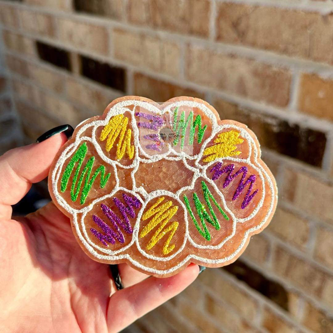 King Cake Freshie Silicone Mold