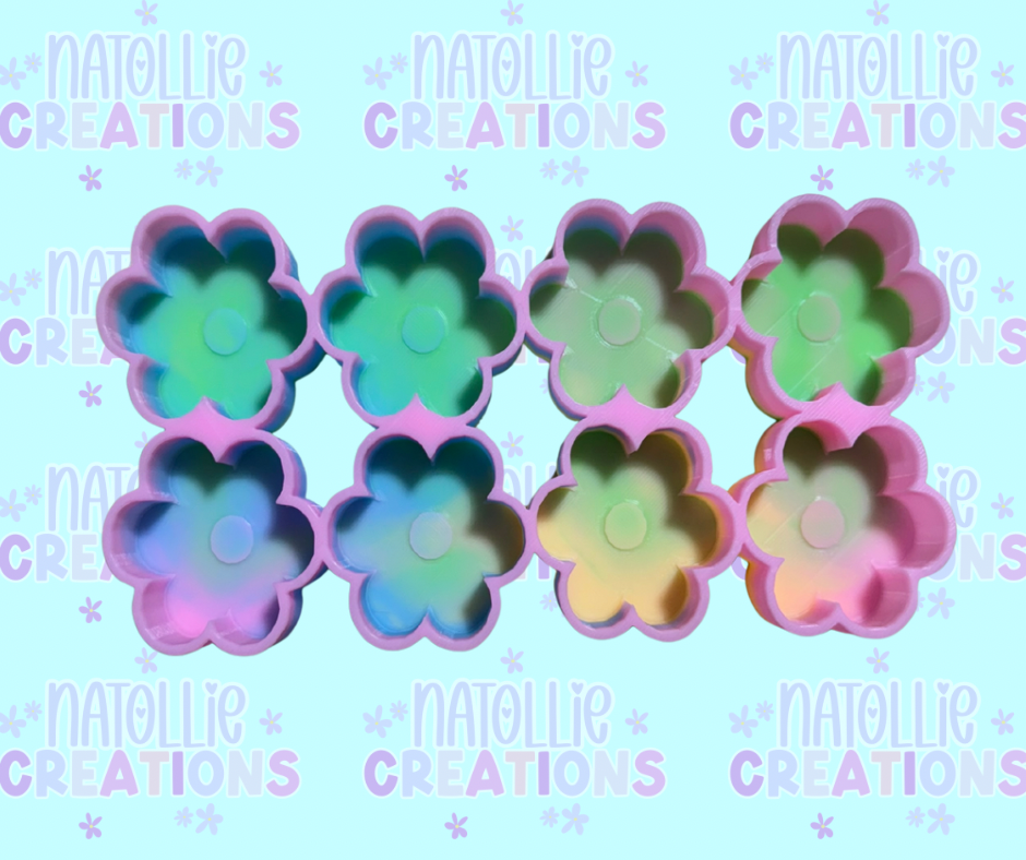 Flower Vent Clip / Freshie Sample / Wax Melt Freshie Silicone Mold