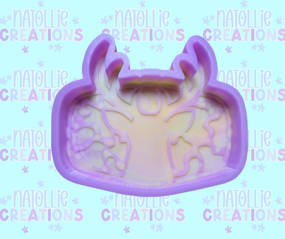 Camo Deer Patch Freshie Silicone Mold