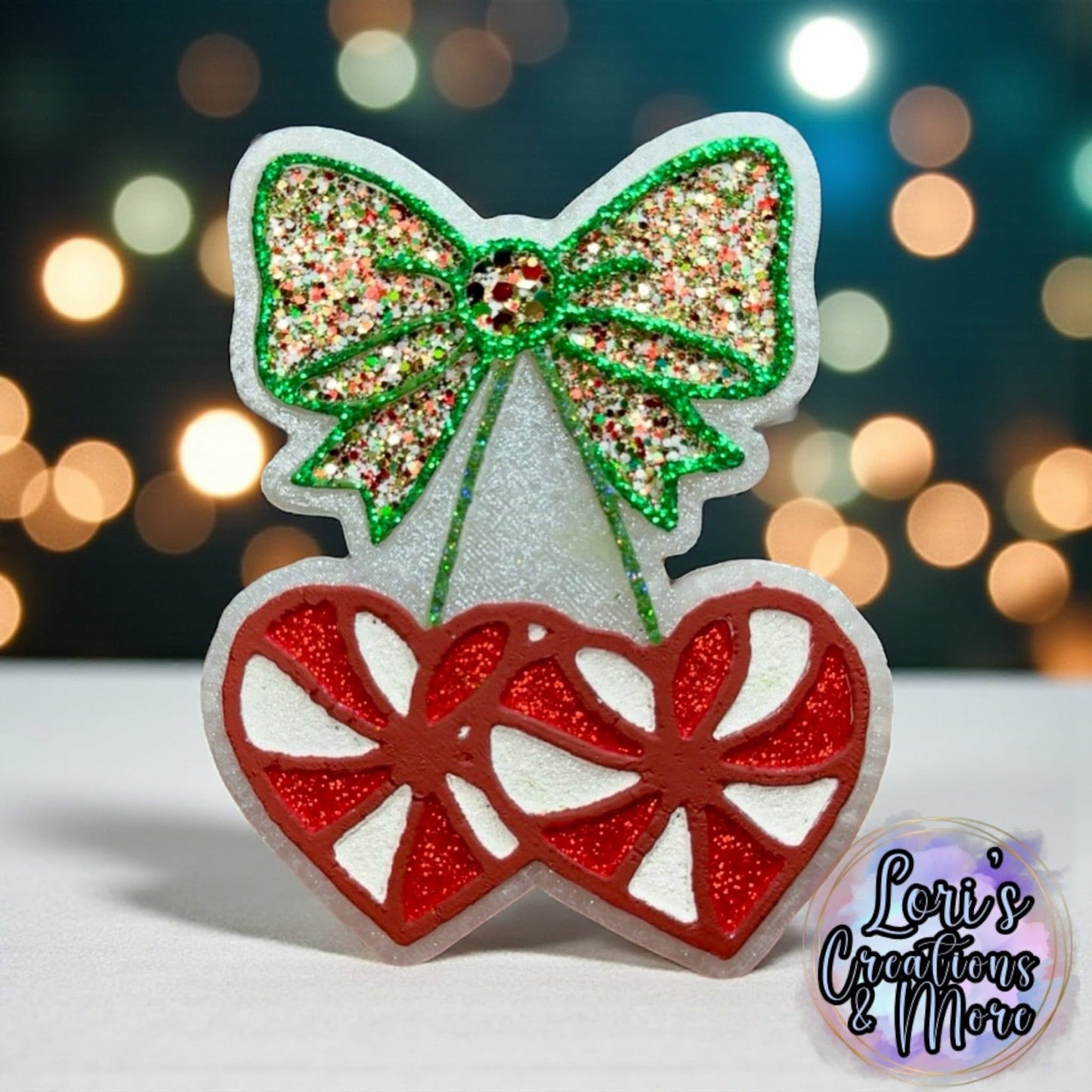 Heart Peppermint Cherry Freshie Silicone Mold