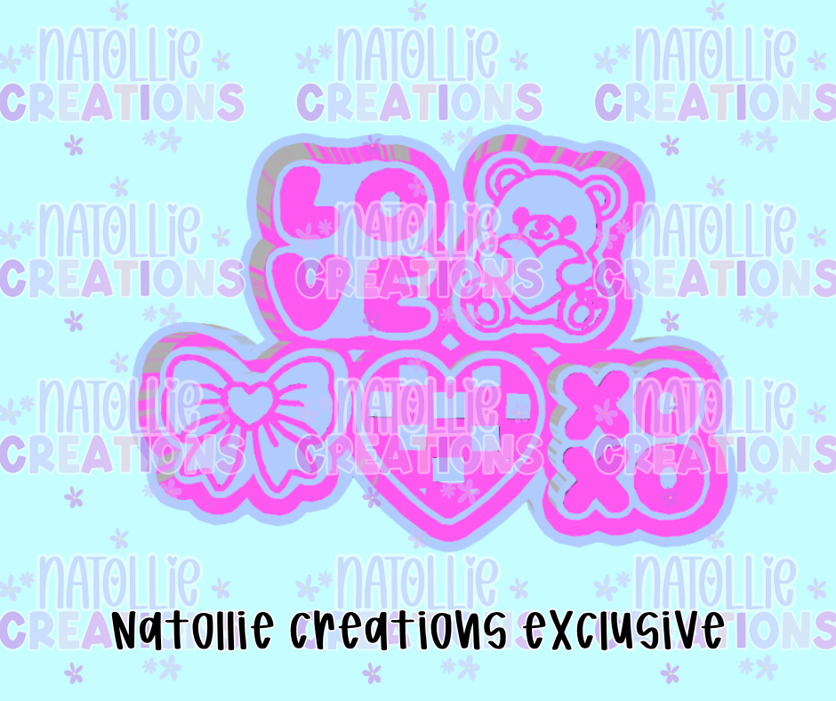 Valentine’s Charm Freshie Silicone Mold