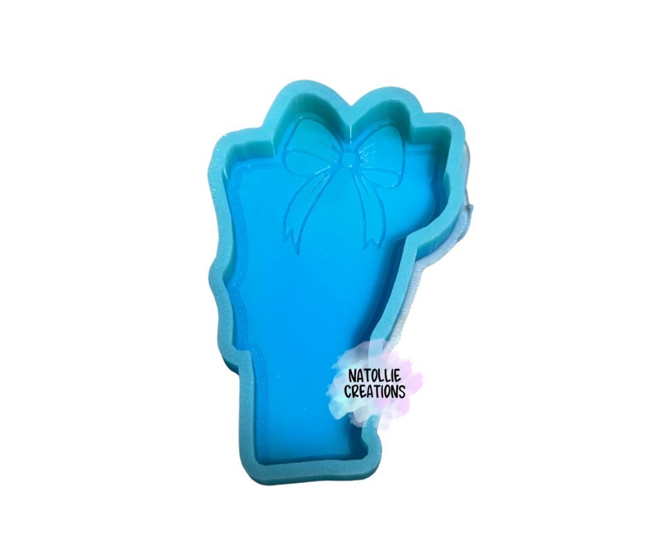 Vermont W/ Bow Freshie Silicone Mold