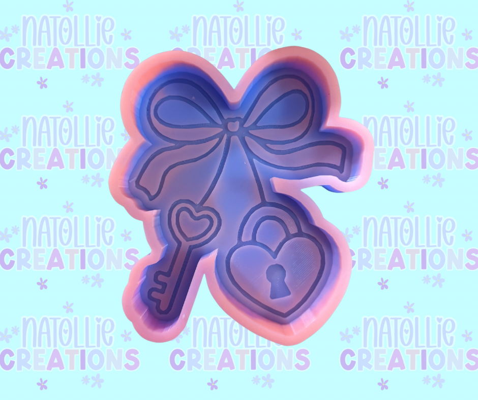 Heart Locket Cherry Freshie Silicone Mold