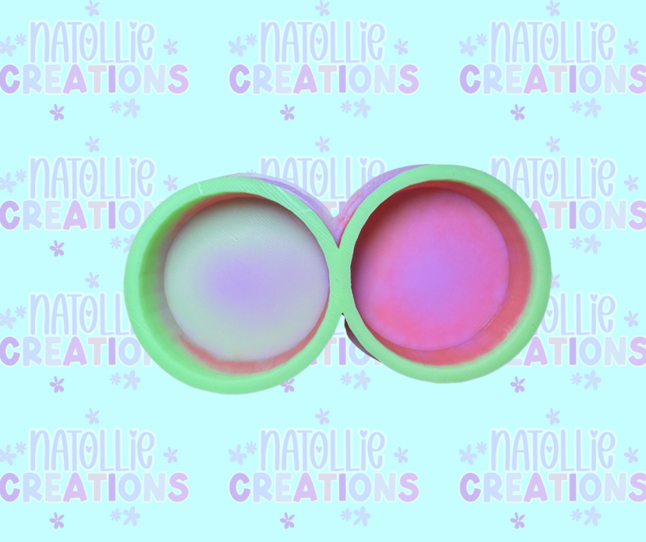 2” Round / Circle Vent Clip Freshie Silicone Mold