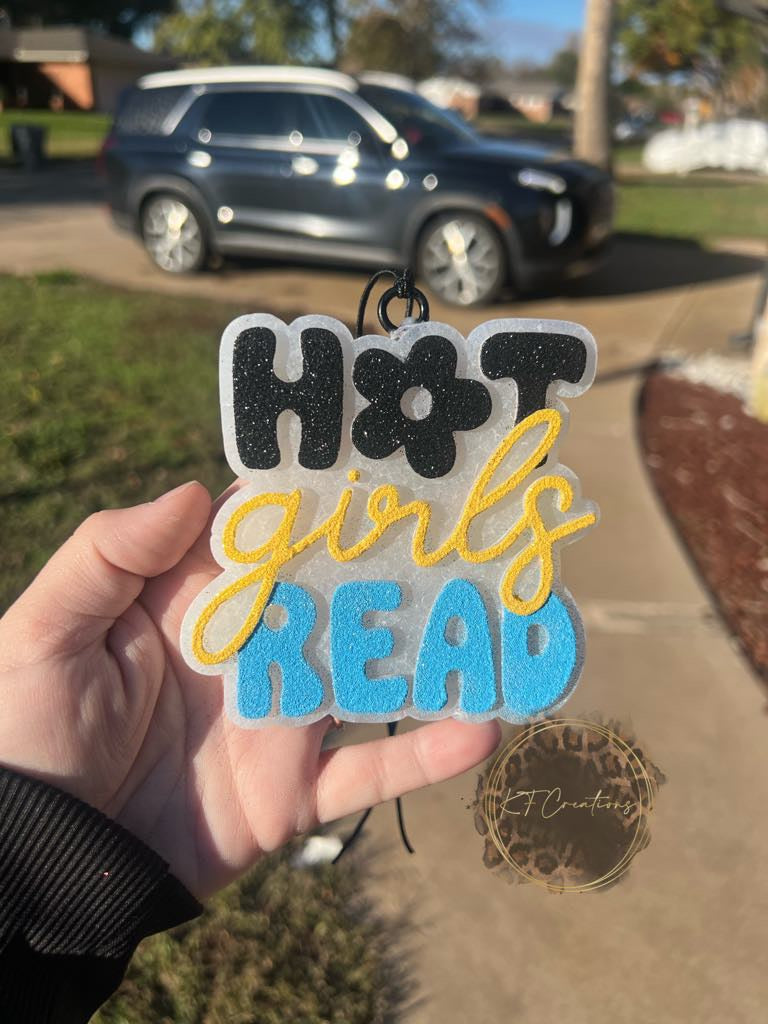 Hot Girls Read Freshie Silicone Mold