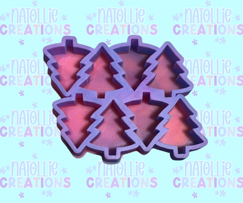 Christmas Tree Vent Clip / Freshie Sample / Wax Melt Freshie Silicone Mold