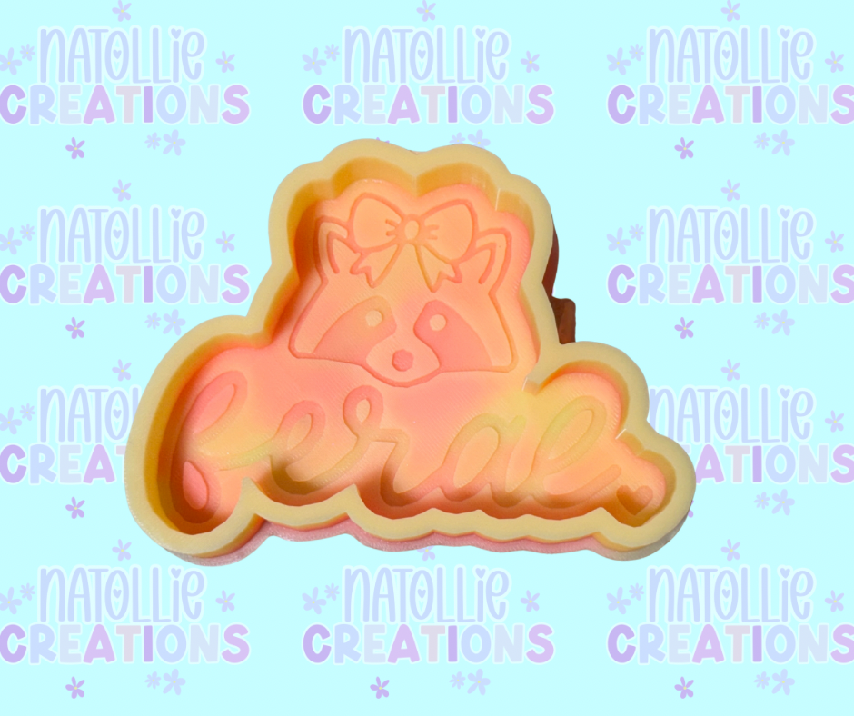 Feral Raccoon Freshie Silicone Mold