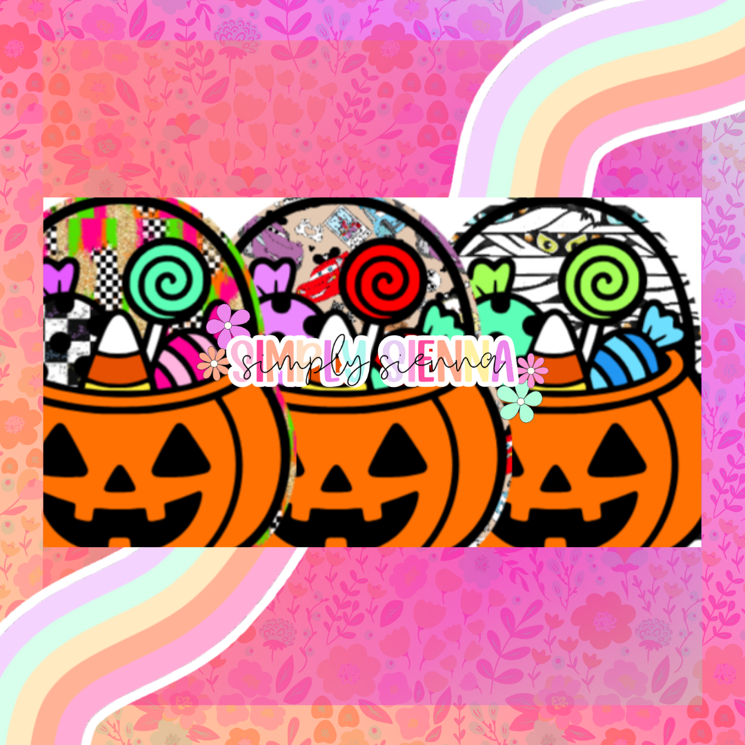 Candy Halloween Bucket - NATOLLIE CREATIONS