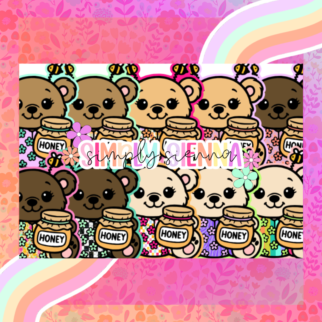 Honey Bearv- NATOLLIE CREATIONS