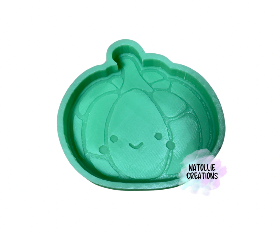 Pumpkin Concha Freshie Silicone Mold