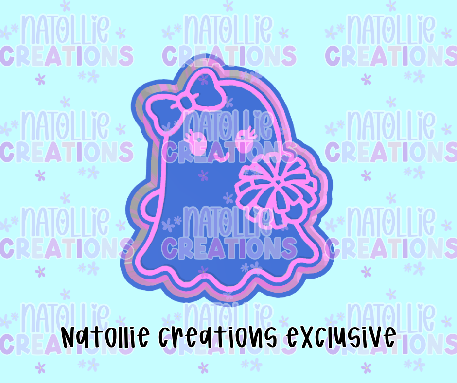 Cheer Ghost Freshie Silicone Mold