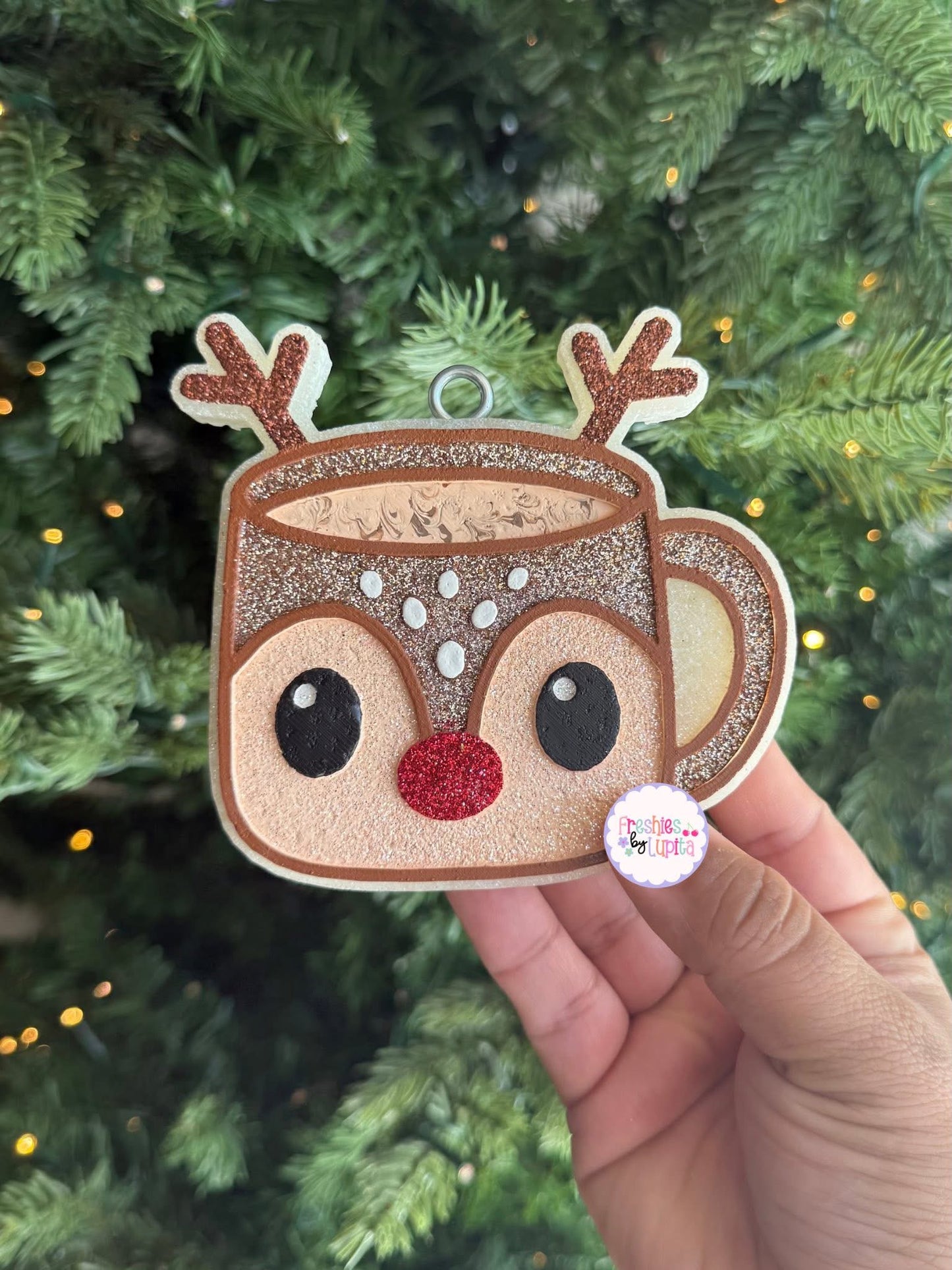 Reindeer Mug Freshie Silicone Mold