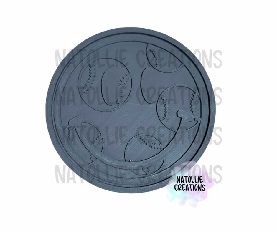 Smiley + Inserts Freshie Silicone Mold