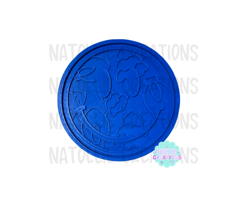 Smiley + Inserts Freshie Silicone Mold