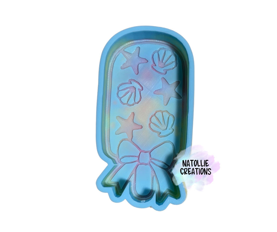 Summer Popsicle W/ Bow Freshie Silicone Mold