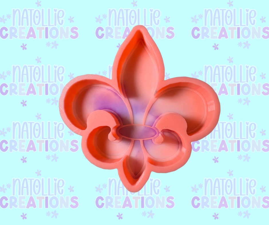 Fleur De Lis Freshie Silicone Mold