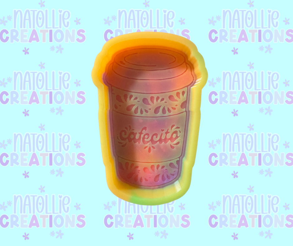 Talavera Latte Cup Freshie Silicone Mold