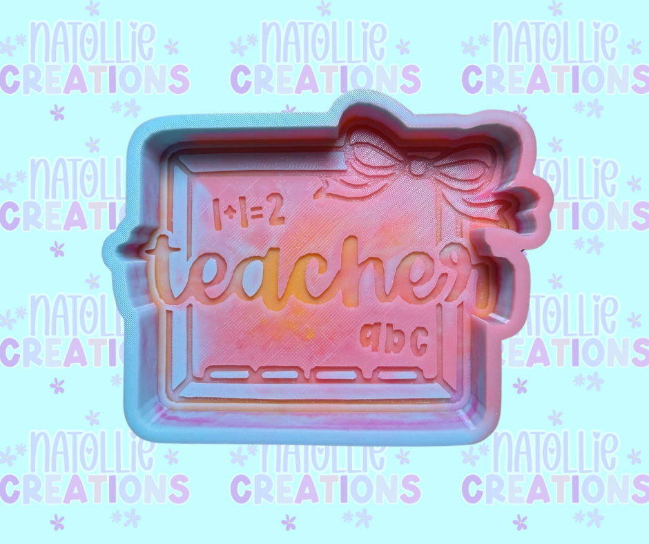 Teacher Board Freshie Silicone Mold