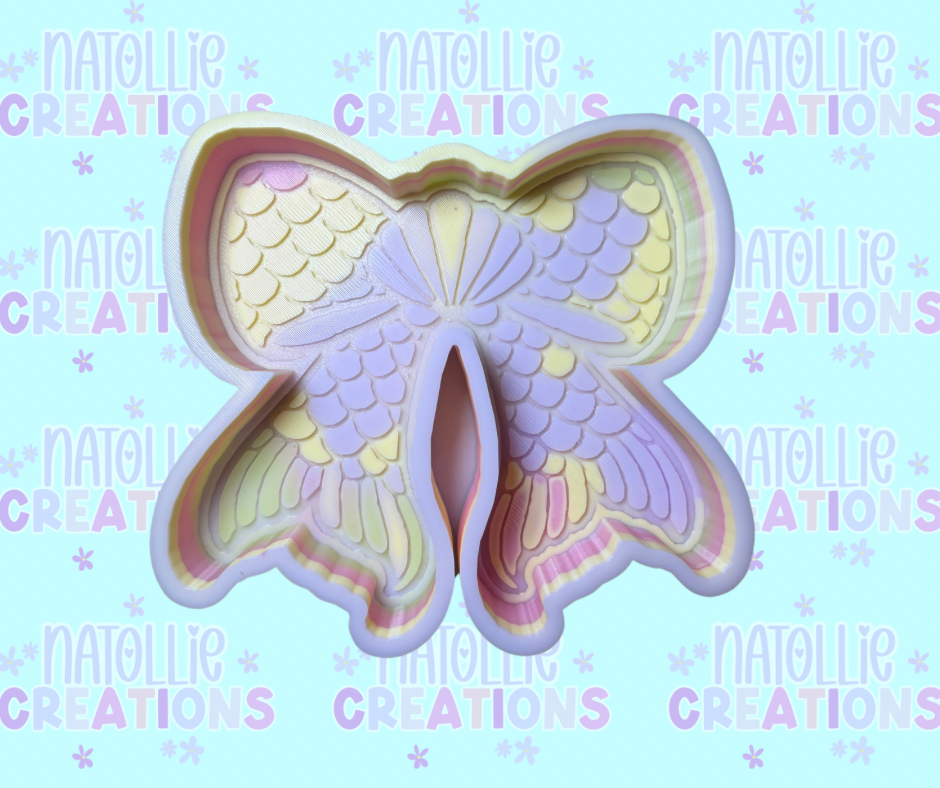 Mermaid Bow Freshie Silicone Mold