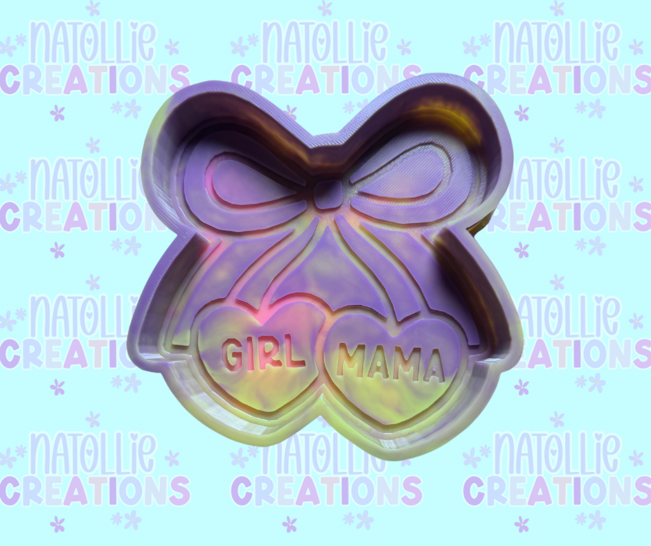 Girl Mama Cherry Freshie Silicone Mold