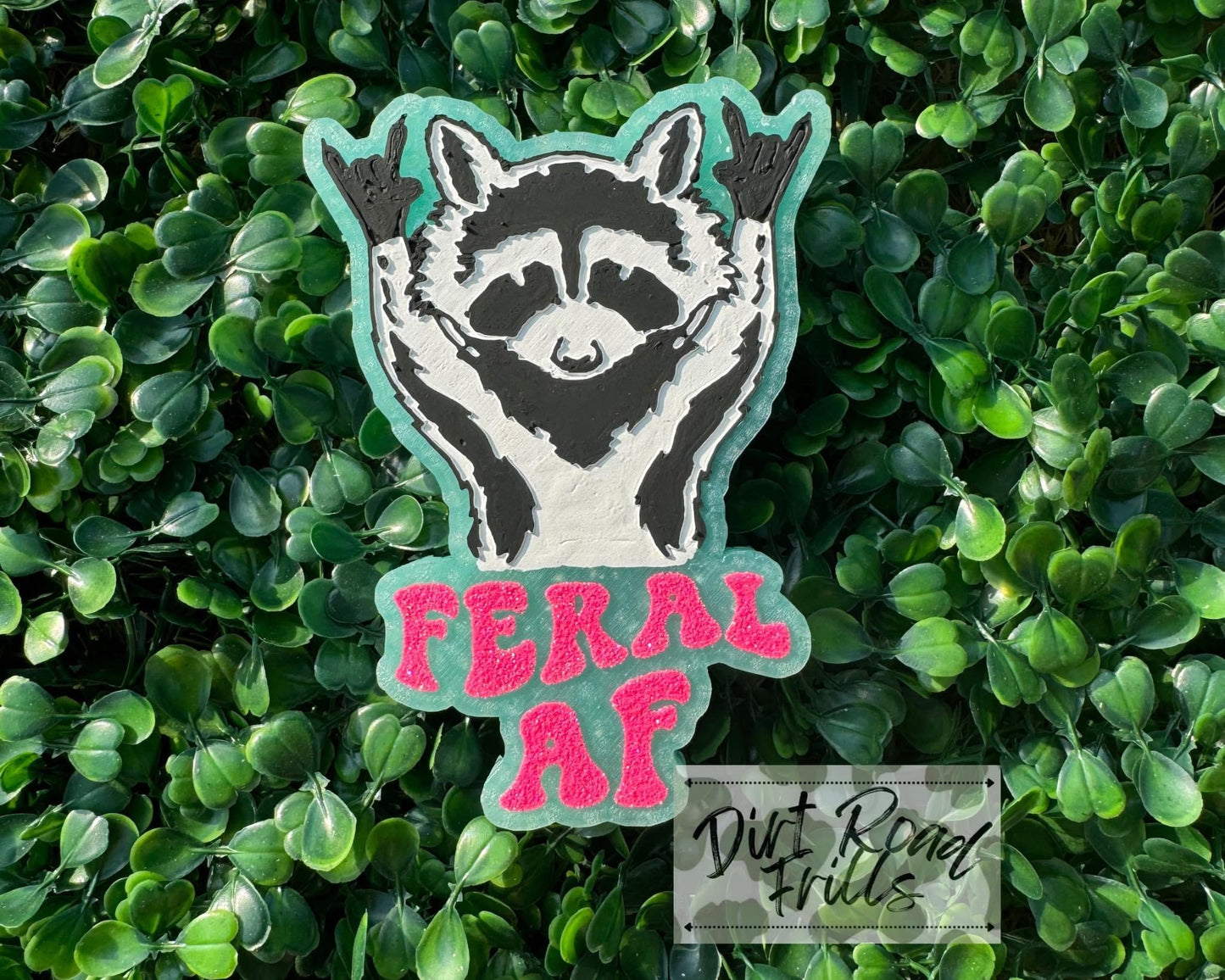 Feral AF Raccoon Freshie Silicone Mold