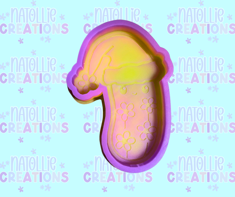 Christmas Pickle Freshie Silicone Mold