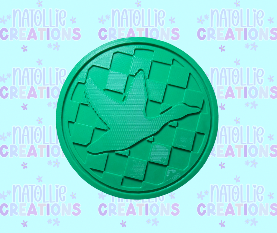 Checkered Mallard Insert Freshie Silicone Mold