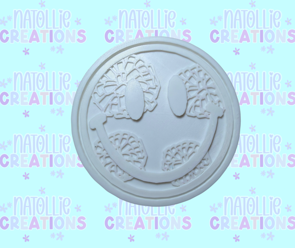 Pom Pom Smiley Insert Freshie Silicone Mold