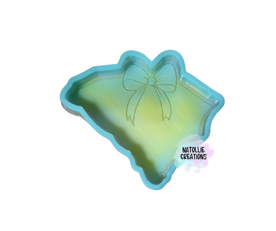 South Carolina W/ Bow Freshie Silicone Mold
