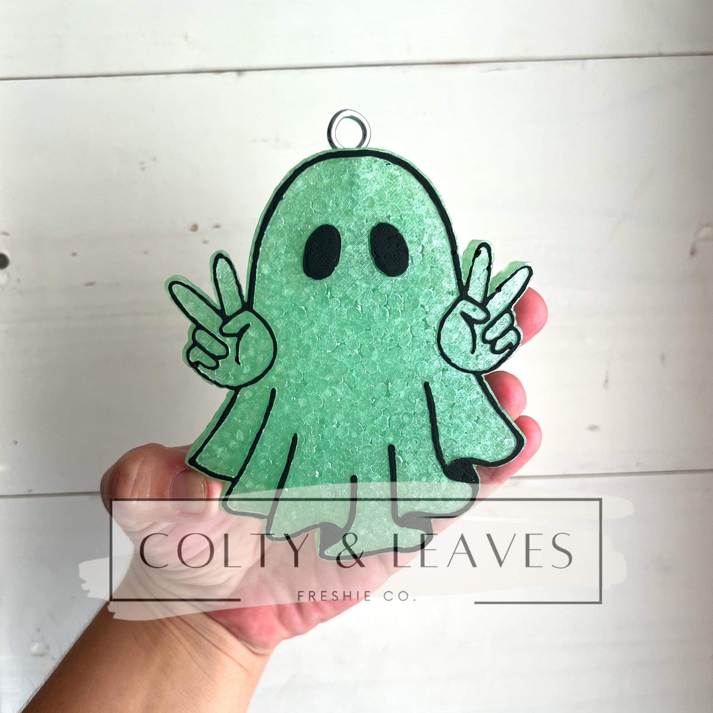 Peace Ghost Freshie Silicone Mold