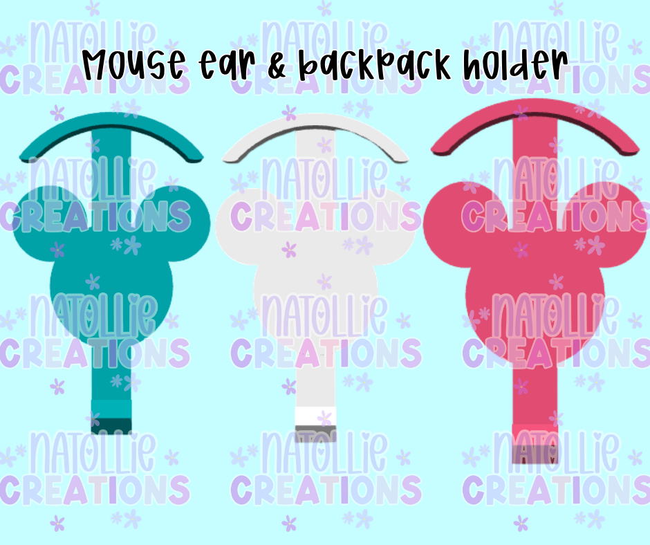 Mouse Ear & Backpack Holder