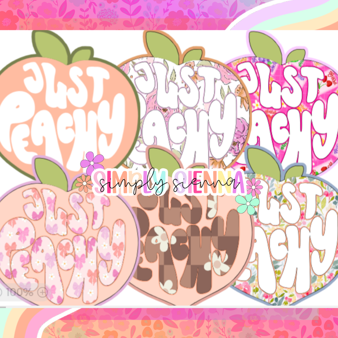 Just Peachy - NATOLLIE CREATIONS