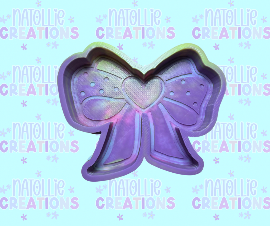 Heart Bow Freshie Silicone Mold
