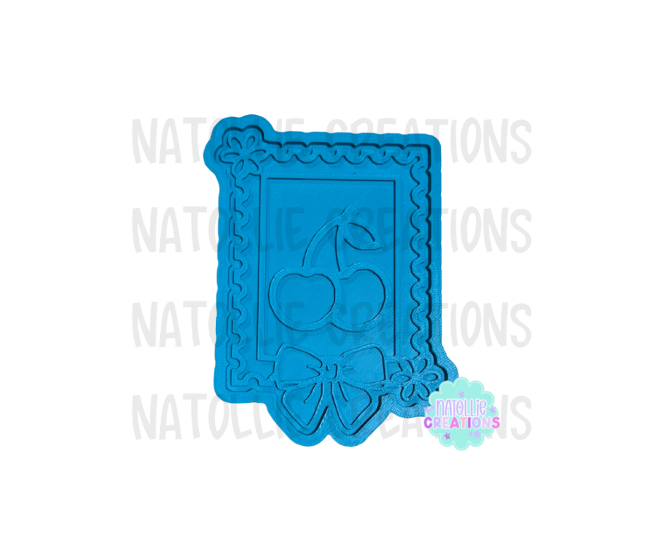 Groovy Stamp + Inserts Freshie Silicone Mold