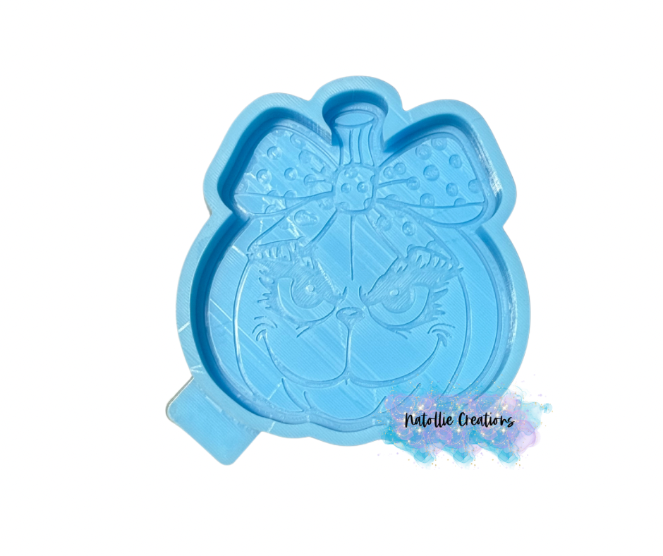 Grouch Pumpkin Freshie Silicone Mold