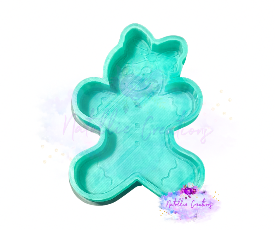 Gingerbread Girl Freshie Silicone Mold