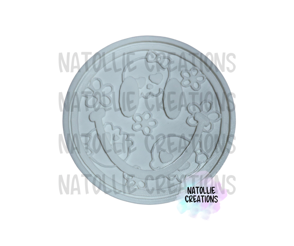 Smiley + Inserts Freshie Silicone Mold