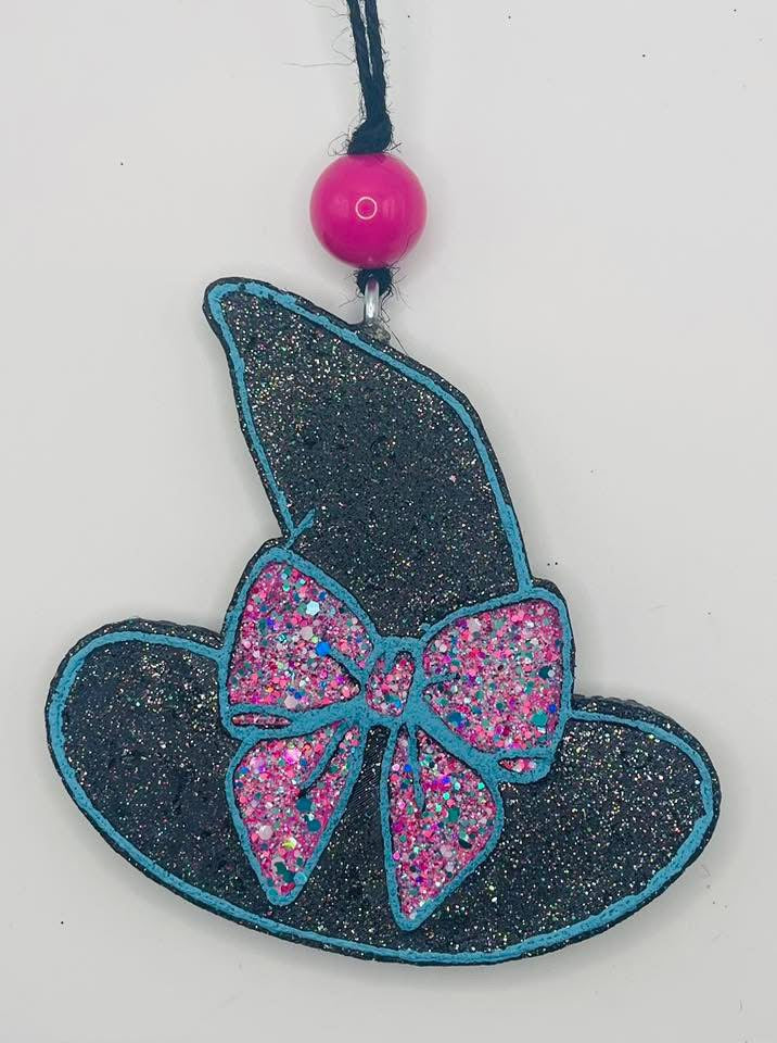 Witch Hat W/ Bow Freshie Silicone Mold