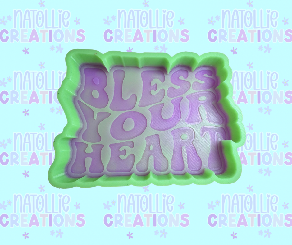Bless Your Heart Freshie Silicone Mold