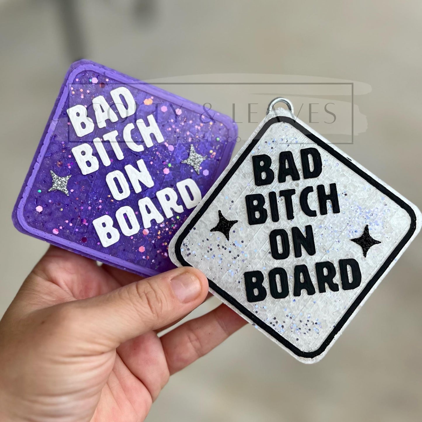 Bad Bitch On Board Freshie Silicone Mold