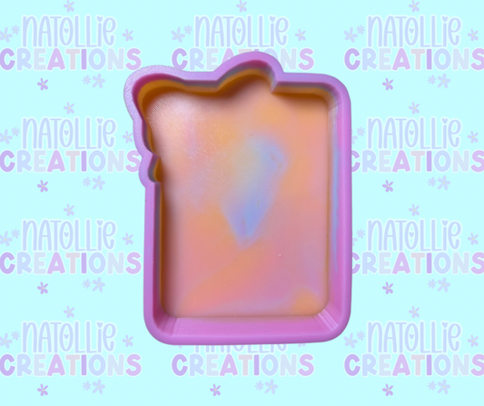 Card W/ Bow + Inserts Freshie Silicone Mold