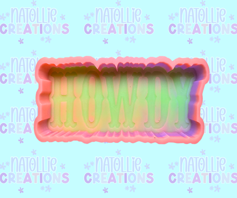 Howdy Freshie Silicone Mold