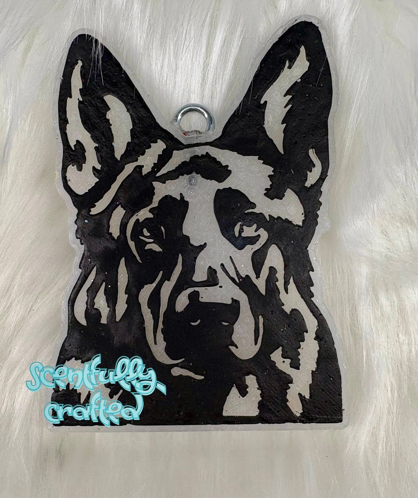 German Shepherd Freshie Silicone Mold