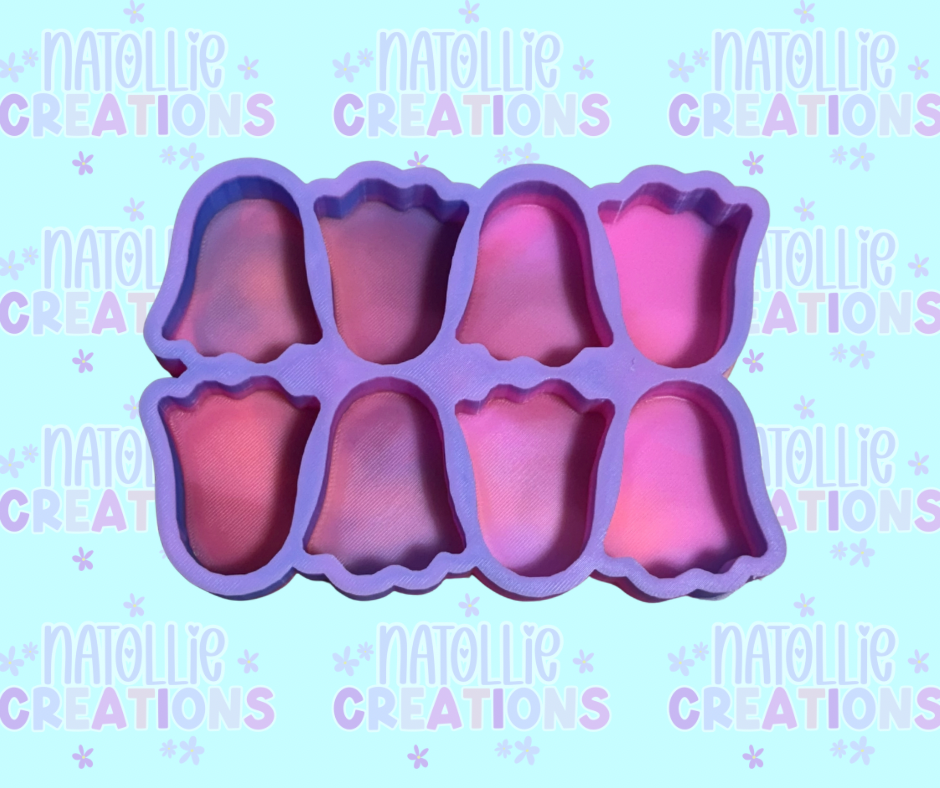 Ghost Vent Clip / Freshie Sample / Wax Melt Freshie Silicone Mold