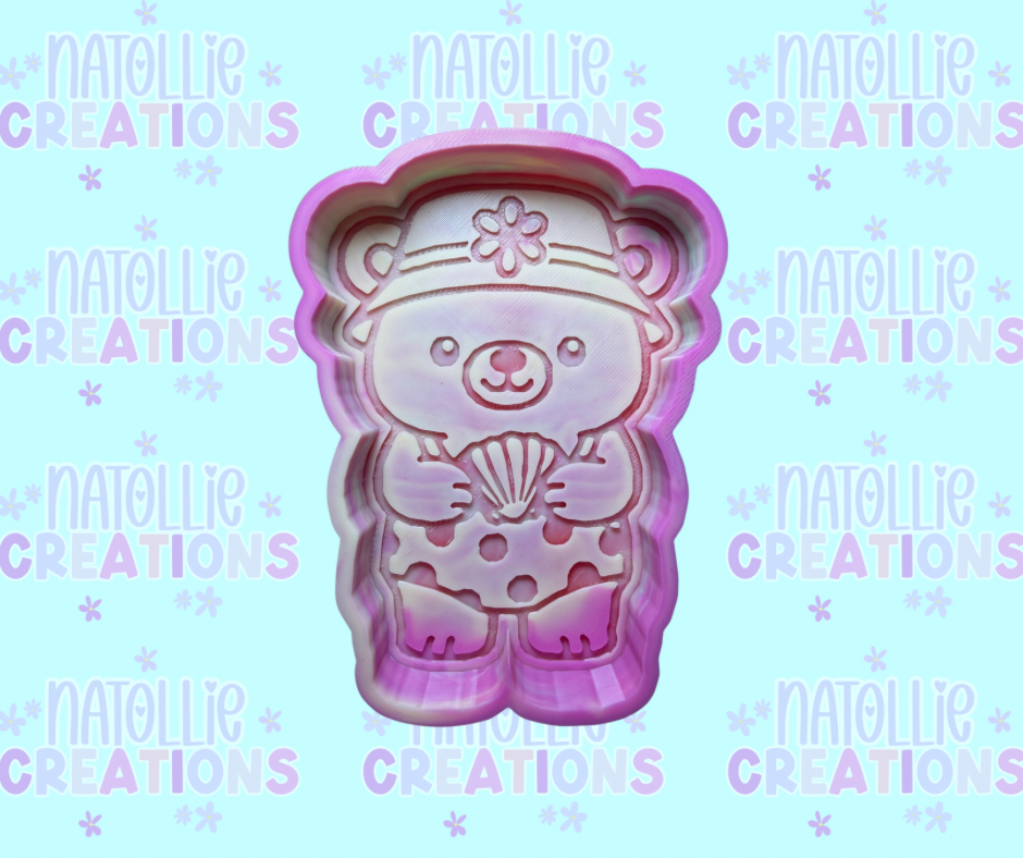 Boat Hat Bear Freshie Silicone Mold