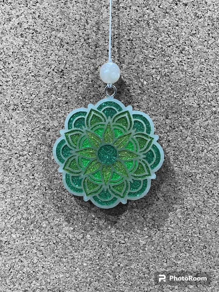 Mandala Flower Freshie Silicone Mold