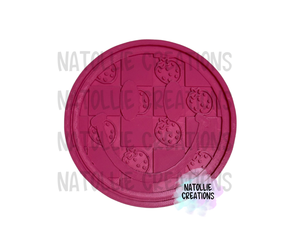 Smiley + Inserts Freshie Silicone Mold